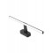 Wall lamp Smarter Steam, plastic, sand black, LED, 12W, 957 lumens, neutral white 4000K, L.59 cm, IP20