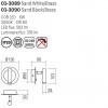 Wall lamp Smarter Closer, metal, sand white/brass, LED, 6W, 378 lumens, warm white 3000K, H.13 cm