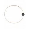 Ceiling lamp Smarter Atom, metal, sand black/brass, LED, 23W, 1858 lumens, warm white 3000K, D.80 cm