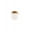 Ceiling lamp Smarter Haiku, metal, opal glass, brass, 1XE14, D.18 cm