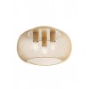 Ceiling lamp Smarter Croket, metal, matt gold, 3XE27, D.40 cm