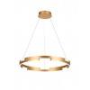 Suspension Smarter Castle, metal, matt gold, dimmable, LED, 36W, 2160 lumens, warm white 3000K, D.60 cm