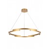 Suspension Smarter Castle, metal, matt gold, dimmable, LED, 45W, 2700 lumens, warm white 3000K, D.80 cm