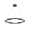 Suspension Smarter Castle, metal, sand black, dimmable, LED, 45W, 2700 lumens, warm white 3000K, D.80 cm