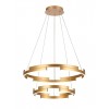 Suspension Smarter Castle, metal, matt gold, dimmable, LED, 60W, 3600 lumens, warm white 3000K, D.60 cm