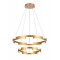 Suspension Smarter Castle, metal, matt gold, dimmable, LED, 60W, 3600 lumens, warm white 3000K, D.60 cm