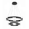 Suspension Smarter Castle, metal, sand black, dimmable, LED, 60W, 3600 lumens, warm white 3000K, D.60 cm