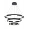 Suspension Smarter Castle, metal, sand black, dimmable, LED, 80W, 4800 lumens, warm white 3000K, D.80 cm