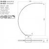 Floor lamp Smarter Carver, metal, sand white, dimmable, LED, 16W, 1000 lumens, warm white 3000K, H.192 cm