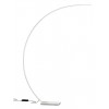 Floor lamp Smarter Carver, metal, sand white, dimmable, LED, 16W, 1000 lumens, warm white 3000K, H.192 cm