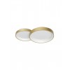 Ceiling lamp Smarter Combi, metal, matt gold, dimmable, LED CCT, 50W, 4248 lumens, 3000K/4000K/6000K, L.72 cm