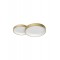 Ceiling lamp Smarter Combi, metal, matt gold, dimmable, LED CCT, 50W, 4248 lumens, 3000K/4000K/6000K, L.72 cm