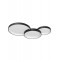 Ceiling lamp Smarter Combi, metal, sand black, dimmable, LED CCT, 72W, 5898 lumens, 3000K/4000K/6000K, L.105 cm