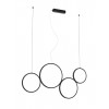 Suspension Smarter Athena, metal, sand black, dimmable, LED CCT, 40W, 3330 lumens, 3000K/4000K/6000K, L.100 cm