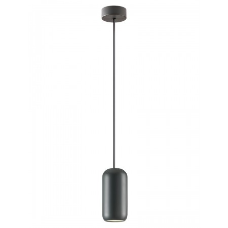 Suspension Smarter Boom, metal, sand black, 1XGU10, D.8 cm