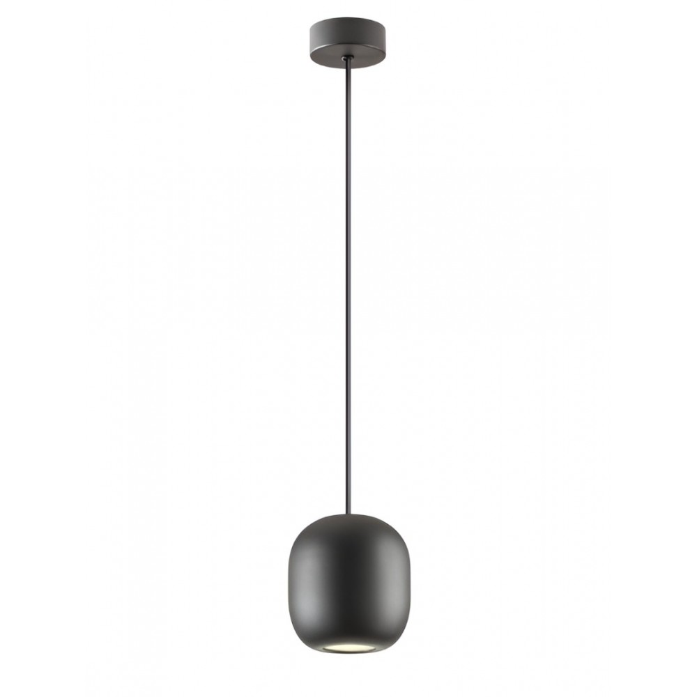 Suspension Smarter Boom, metal, sand black, 1XGU10, D.12 cm