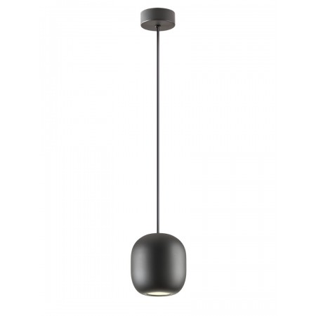 Suspension Smarter Boom, metal, sand black, 1XGU10, D.12 cm