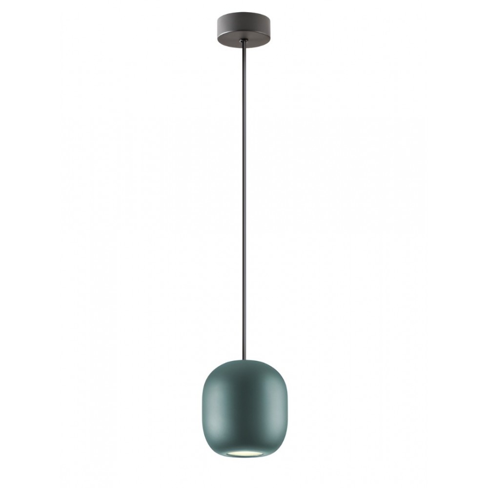 Suspension Smarter Boom, metal, sand green, 1XGU10, D.12 cm