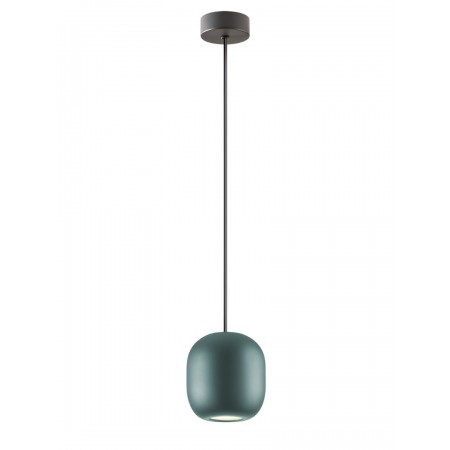 Suspension Smarter Boom, metal, sand green, 1XGU10, D.12 cm