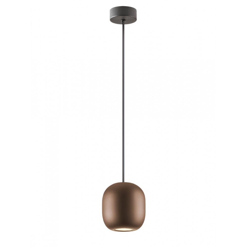 Suspension Smarter Boom, metal, sand brown, 1XGU10, D.12 cm