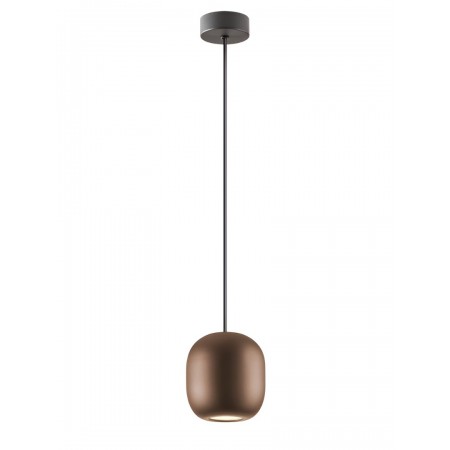 Suspension Smarter Boom, metal, sand brown, 1XGU10, D.12 cm
