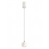 Suspension Smarter Aves, metal, sand white, LED, 12W, 720 lumens, warm white 3000K, D.9 cm