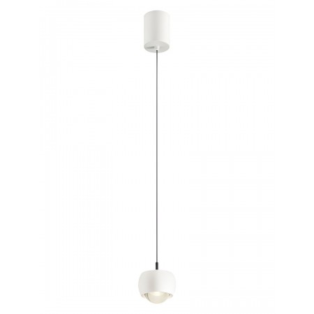 Suspension Smarter Aves, metal, sand white, LED, 12W, 720 lumens, warm white 3000K, D.9 cm