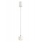Suspension Smarter Aves, metal, sand white, LED, 12W, 720 lumens, warm white 3000K, D.9 cm