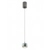Suspension Smarter Aves, metal, light shine grey, LED, 12W, 720 lumens, warm white 3000K, D.9 cm
