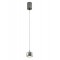 Suspension Smarter Aves, metal, light shine grey, LED, 12W, 720 lumens, warm white 3000K, D.9 cm
