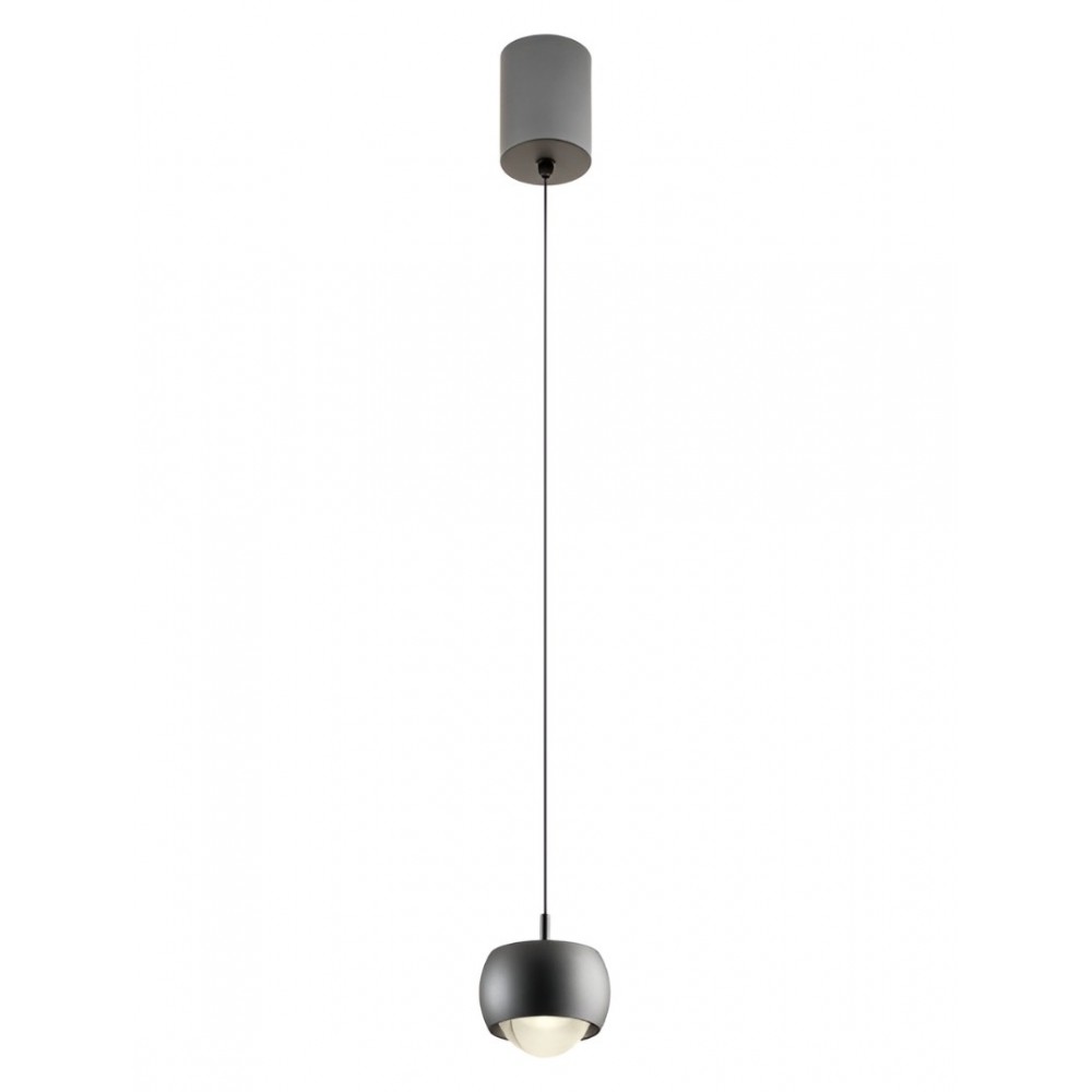 Suspension Smarter Aves, metal, sand black, LED, 12W, 720 lumens, warm white 3000K, D.9 cm