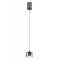 Suspension Smarter Aves, metal, black chrome, LED, 12W, 720 lumens, warm white 3000K, D.9 cm