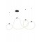 Suspension Smarter Henk, metal, silicon diffuser, sand black, dimmable, LED, 54W, 2700 lumens, warm white 3000K, L.150 cm