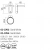 Wall lamp Smarter Keen, metal, sand black, LED, 6W, 440 lumens, warm white 3000K, H.18 cm
