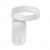 Wall lamp Smarter Keen, metal, sand white, LED, 6W, 440 lumens, warm white 3000K, H.18 cm