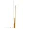 Floor lamp Smarter Herald, metal, matt gold, dimmable, LED CCT, 36W, 2280 lumens, 3000K/4000K, H.164 cm