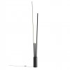 Floor lamp Smarter Herald, metal, sand black, dimmable, LED CCT, 36W, 2280 lumens, 3000K/4000K, H.164 cm
