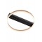 Ceiling lamp Smarter Demy, metal, sand black/matt gold, LED, 36W, 2171 lumens, warm white 3000K, D.50 cm