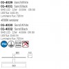 Wall lamp Smarter Row, metal, sand white, LED, 12W, 793 lumens, neutral white 4000K, L.60 cm, IP44