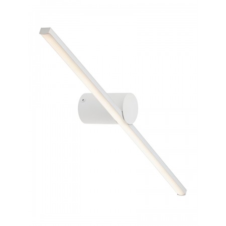Wall lamp Smarter Row, metal, sand white, LED, 12W, 793 lumens, neutral white 4000K, L.60 cm, IP44