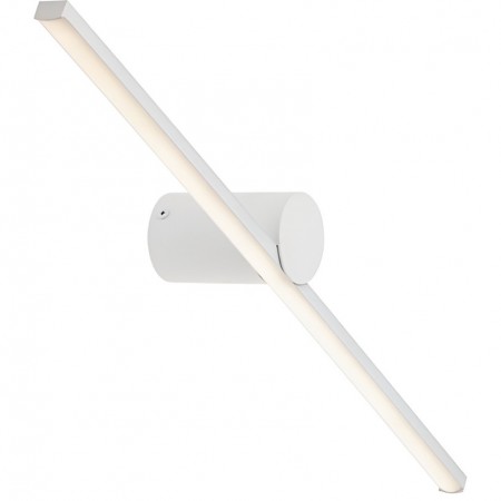 Wall lamp Smarter Row, metal, sand white, LED, 12W, 793 lumens, neutral white 4000K, L.60 cm, IP44