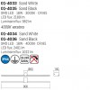 Wall lamp Smarter Row, metal, sand black, LED, 18W, 1022 lumens, neutral white 4000K, L.90 cm, IP44