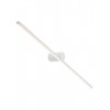 Wall lamp Smarter Row, metal, sand white, LED, 18W, 982 lumens, warm white 3000K, L.90 cm, IP44