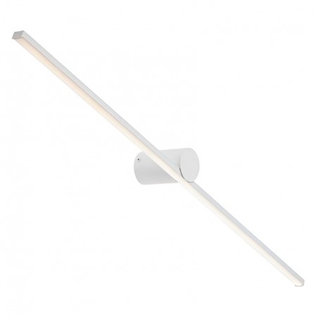 Wall lamp Smarter Row, metal, sand white, LED, 18W, 1022 lumens, neutral white 4000K, L.90 cm, IP44