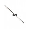 Wall lamp Smarter Row, metal, sand black, LED, 18W, 1022 lumens, neutral white 4000K, L.90 cm, IP44