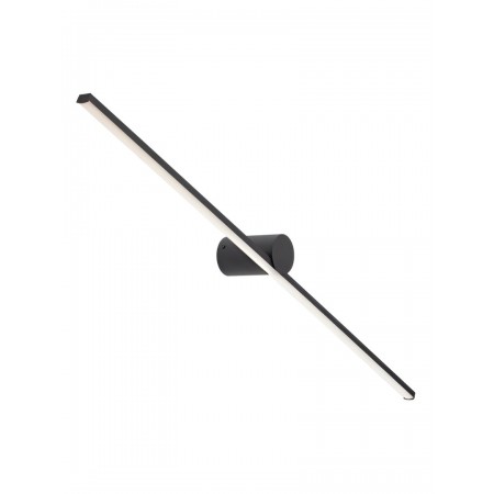 Wall lamp Smarter Row, metal, sand black, LED, 18W, 1022 lumens, neutral white 4000K, L.90 cm, IP44