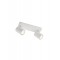 Wall/ ceiling lamp Smarter Cameo, metal, matt white, 2XGU10, L.25 cm
