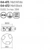 Ceiling lamp Smarter Cameo, metal, matt black, 3XGU10, D.24 cm