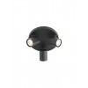 Ceiling lamp Smarter Cameo, metal, matt black, 3XGU10, D.24 cm