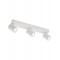 Ceiling lamp Smarter Cameo, metal, matt white, 3XGU10, L.45 cm